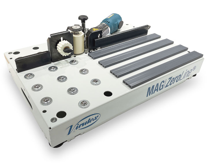 Plaqueuse de chant stationnaire